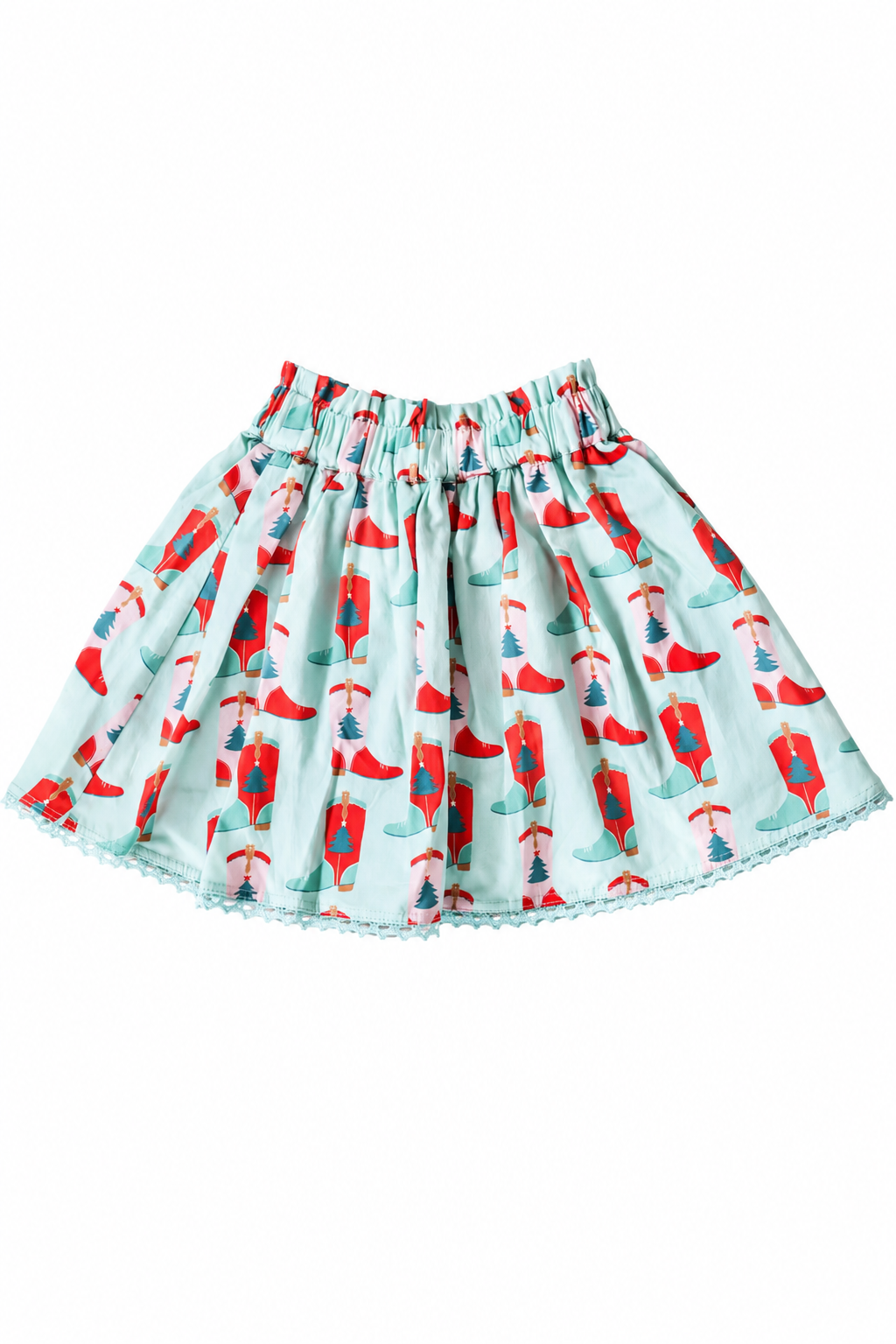 Hollis Baker Pink Holiday Boot Skirt