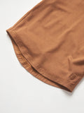 Little Bipsy Chestnut Oversized Bamboo Tee
