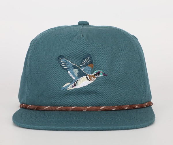 Little Kideauxs Wood Duck Rope Hat