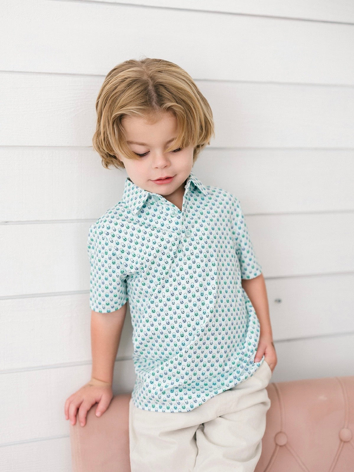 Poppy Kids Halloween Bucket Polo