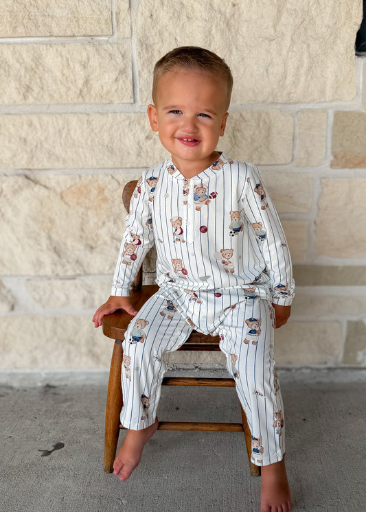 Angel Dear Bear Sports Romper
