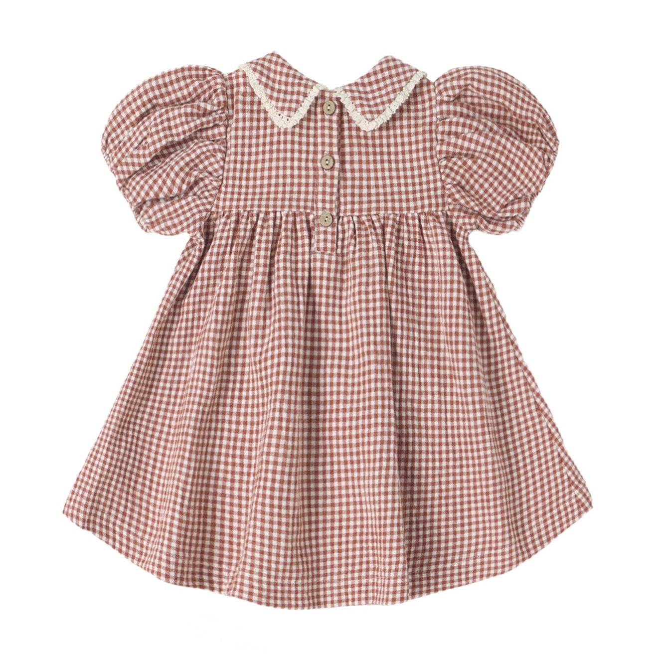 Quincy Mae Red Gingham Caroline Dress
