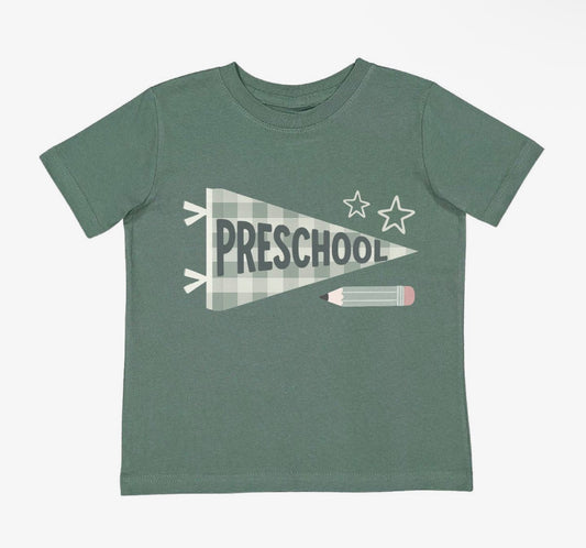 Sweet Wink Green Preschool Tee