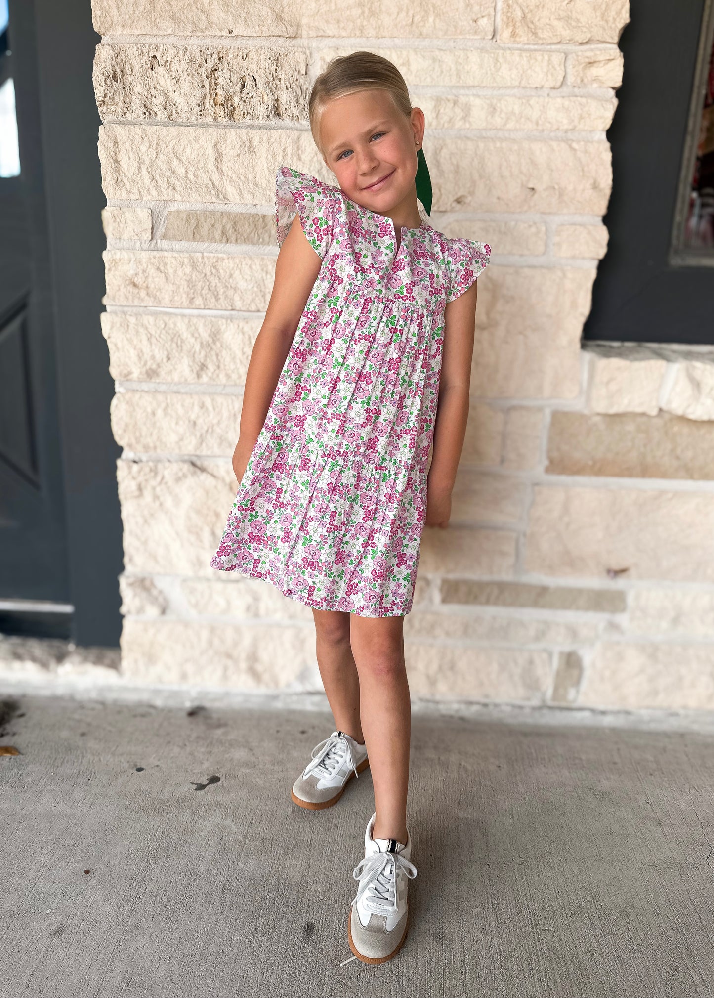 Bisby Pink Bloomsbury Blossom Positano Dress