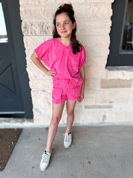 Hayden LA Hot Pink Top
