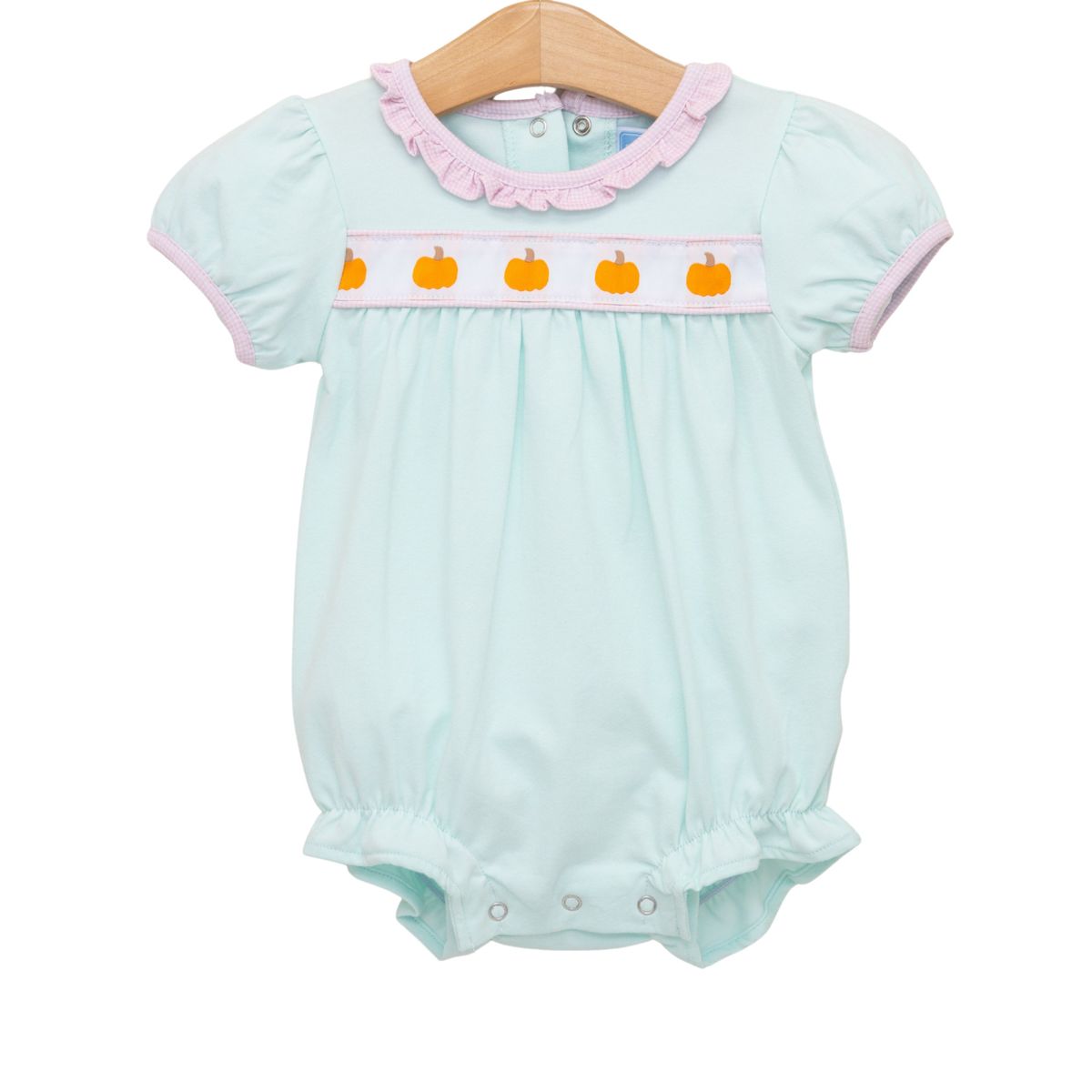 Trotter Street Kids Pumpkin Ruffle Bubble