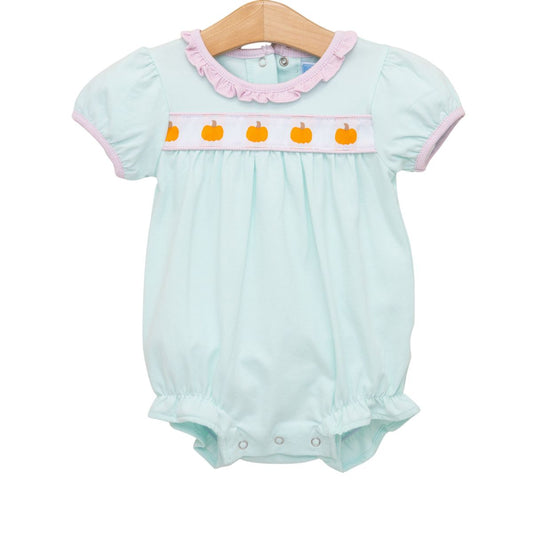 Trotter Street Kids Pumpkin Ruffle Bubble