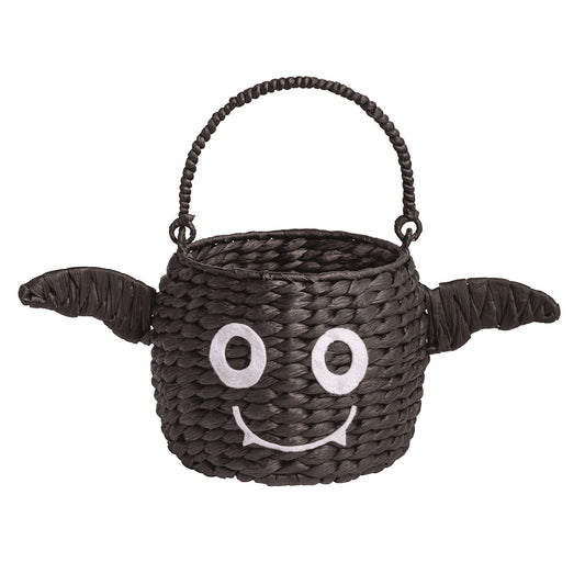 Mud Pie Bat Woven Treat Basket