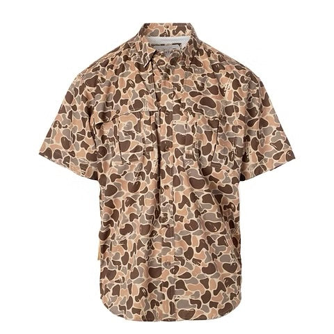 Fieldstone Woodlands Camo Button Down