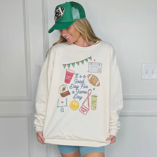 Poppy & Pine Game Day Sweatshirt