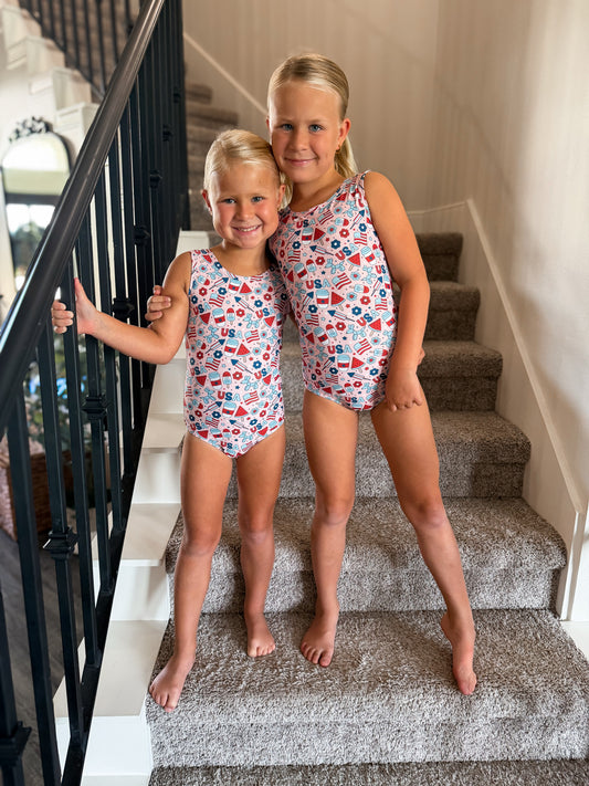 Ollie Jay Lucy Pink Celebration Swim Suit