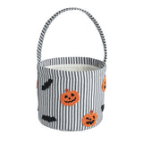 Mud Pie Pumpkin Beaded Halloween Bucket