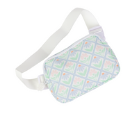 Apple Of My Isla Navy Floral Belt Bag