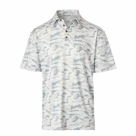 Fieldstone Snow Camo Polo
