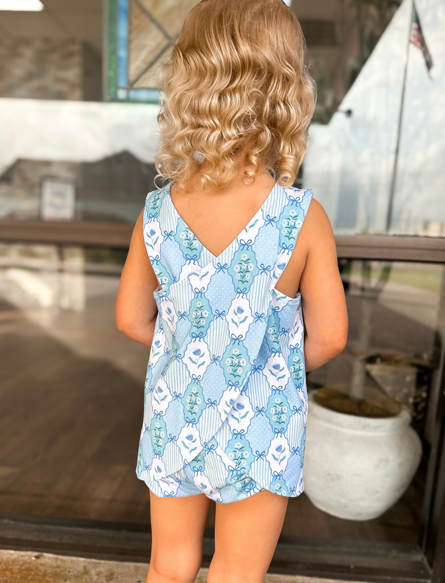 Cypress Row Floral Blues Crossover Set