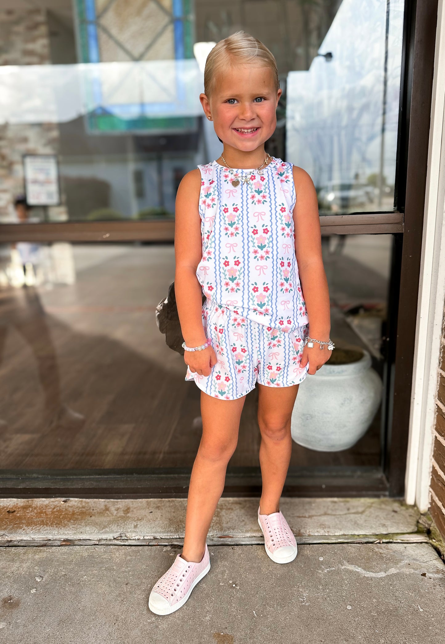 Honesty Floral Bow Short