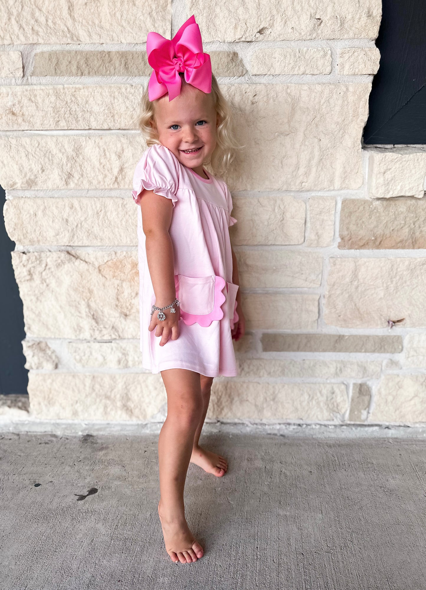 Millie Jay Izzie Pink Dress
