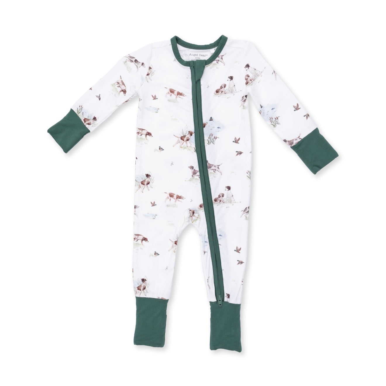 Angel Dear Pointer Pups and Ducks Playsuit