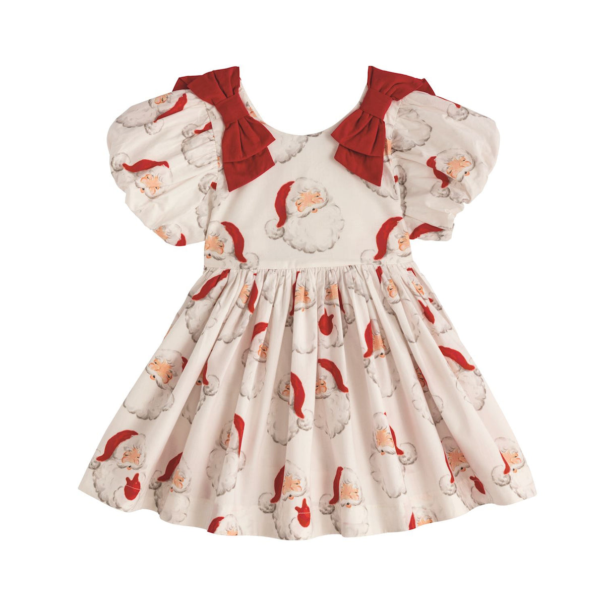 Mud Pie Santa Bow Dress