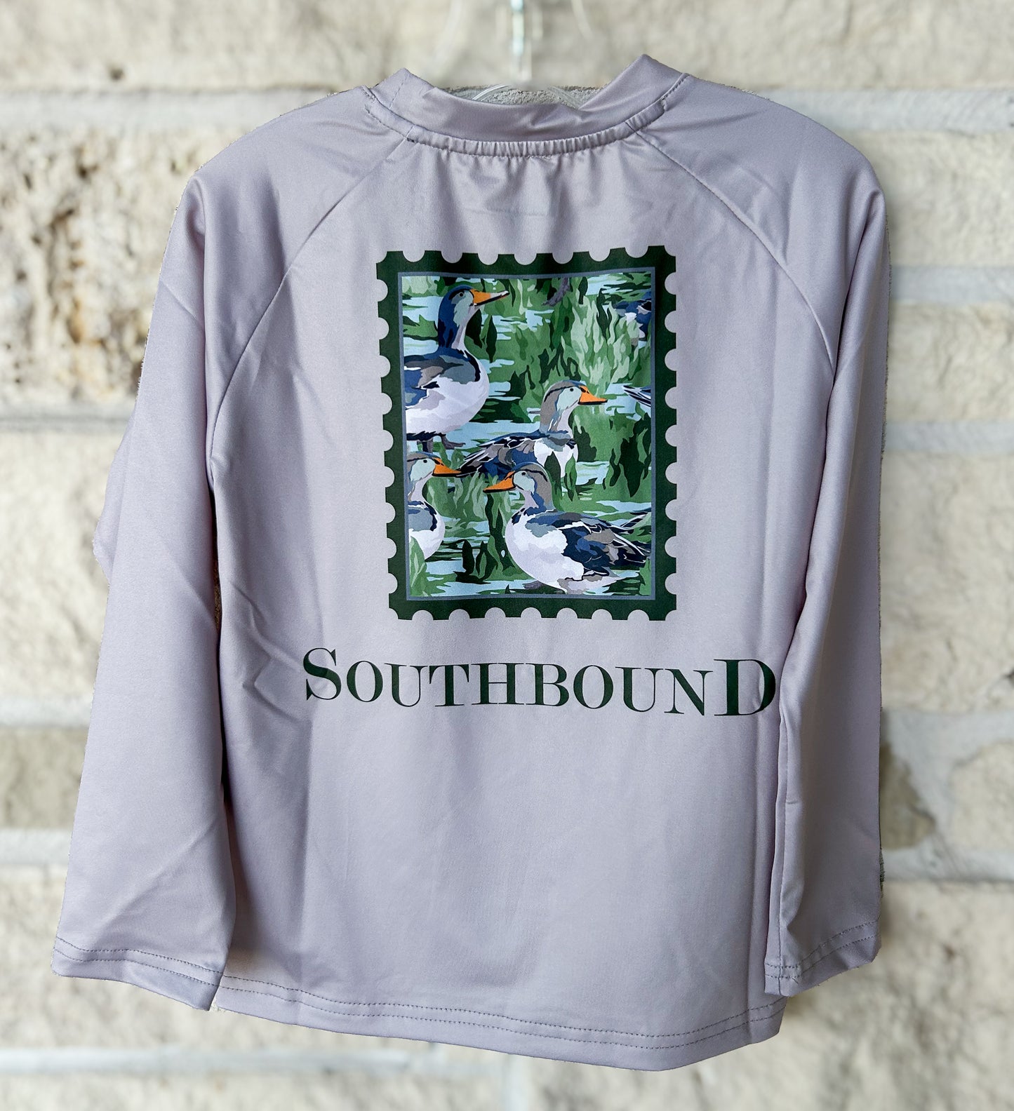 Southbound Duck Stamp LS Performance Tee