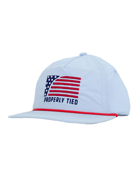 Properly Tied Sport Flag Rope Hat