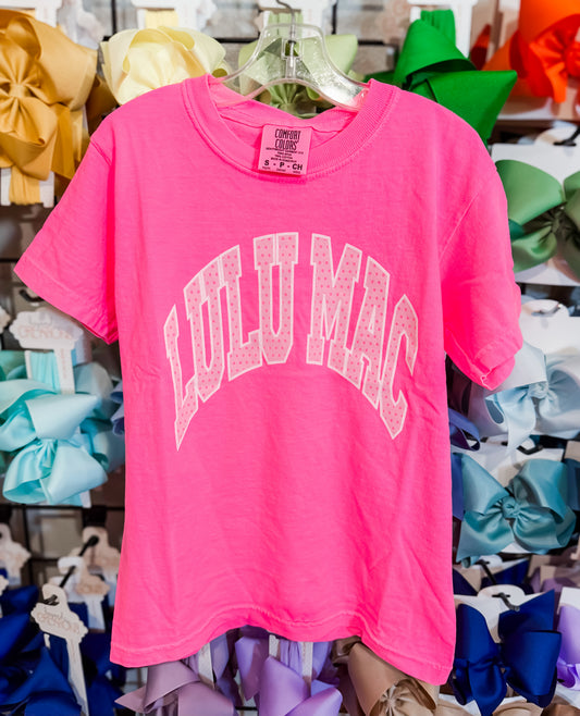 Lulu Mac Neon Pink Tee