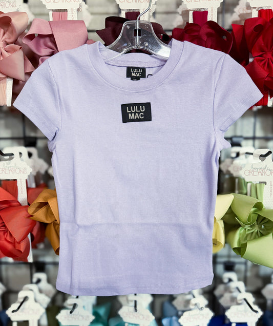 Lulu Mac Lavender Baby Doll Top