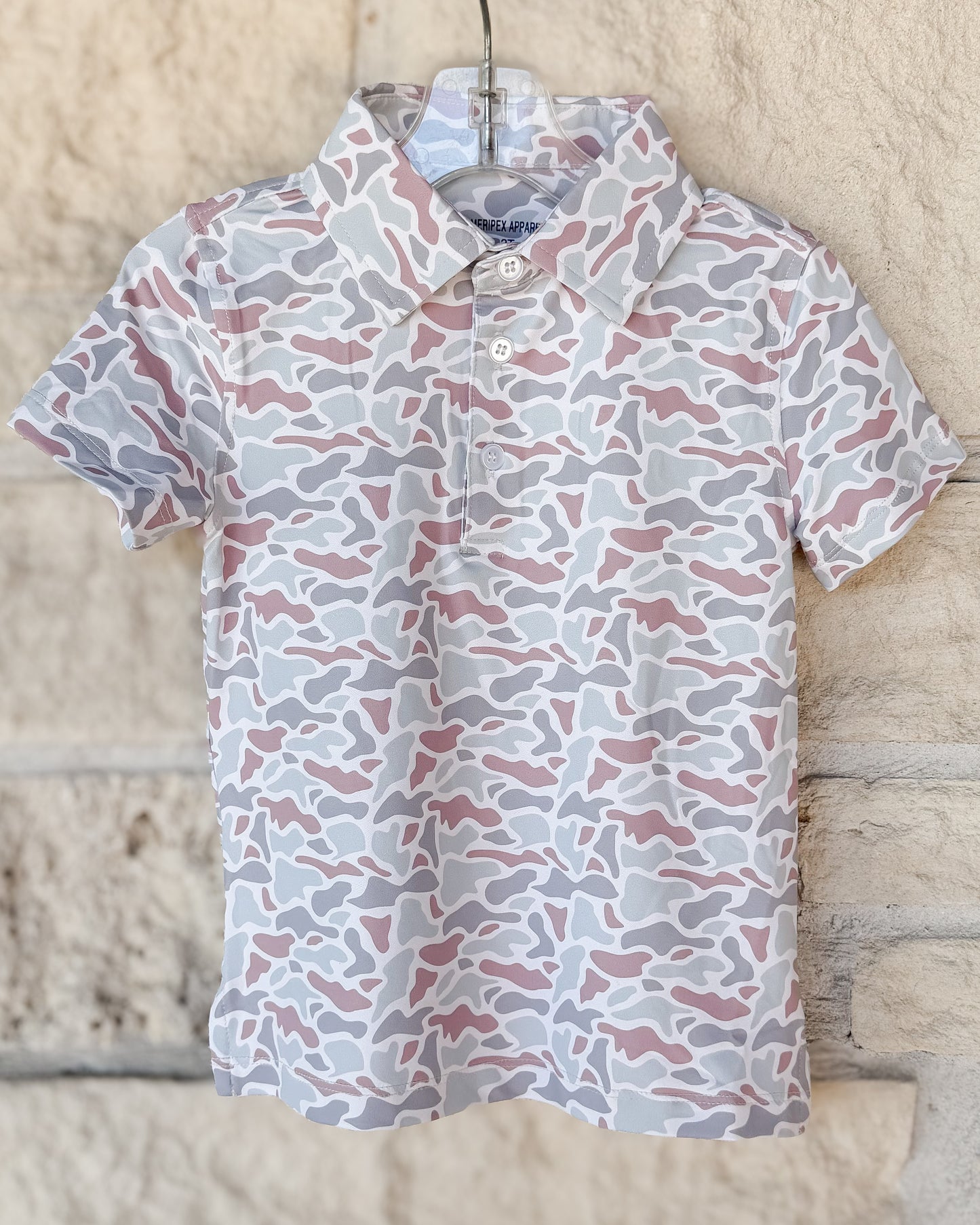 Meripex Whitetail Camo Performance Polo