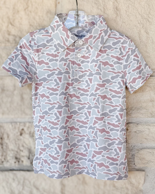 Meripex Whitetail Camo Performance Polo