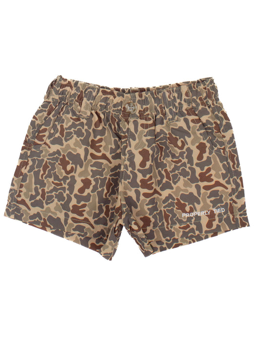 Properly Tied Vintage Camo Mallard Short