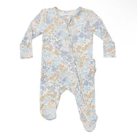 Angel Dear Edith Floral Ruffle Footie