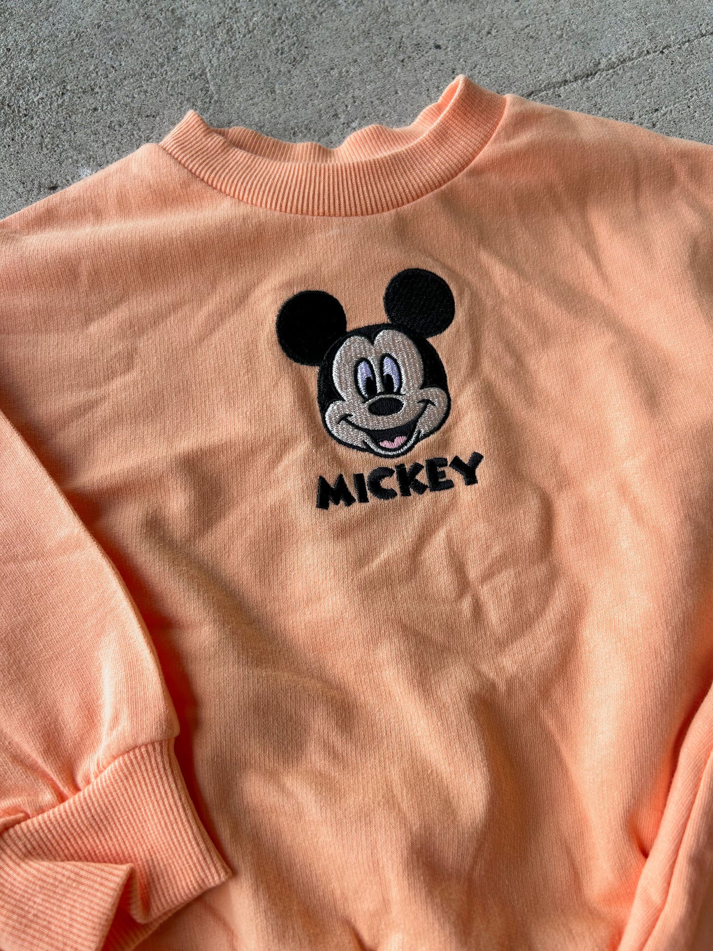 Mickey Orange LS Short Set