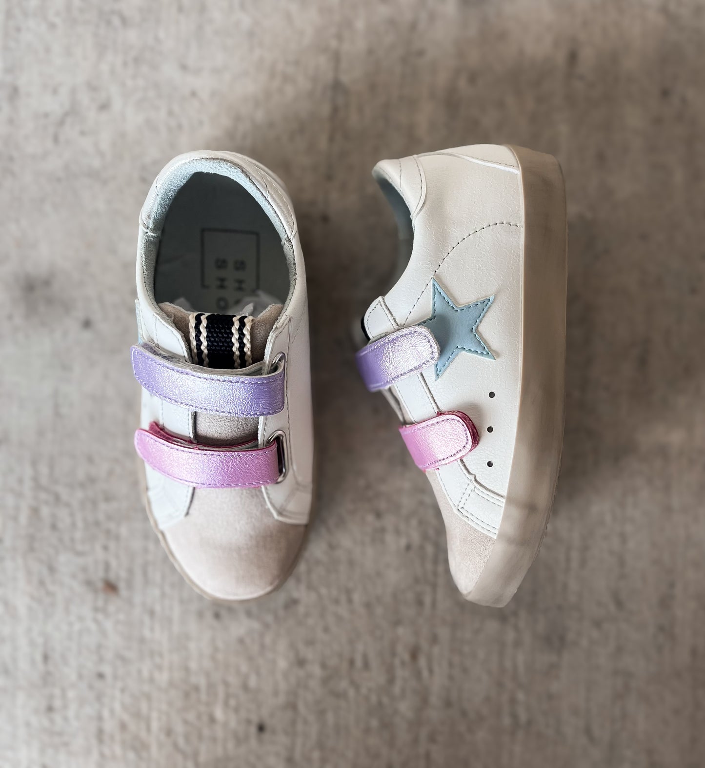 Shu Shop Sunny Metallic Purple Sneaker