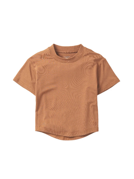 Little Bipsy Chestnut Oversized Bamboo Tee