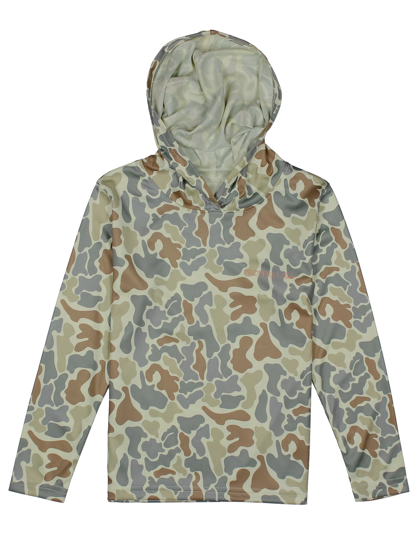 Properly Tied Field Camo Performance Hoodie