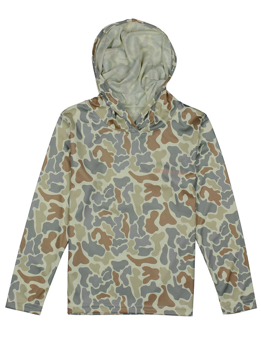 Properly Tied Field Camo Performance Hoodie