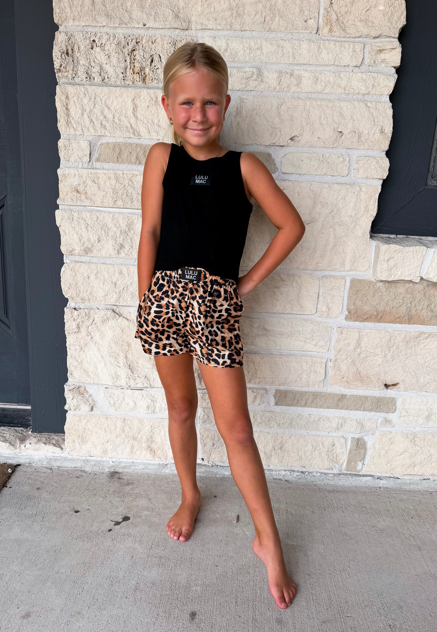 Lulu Mac Leopard Short