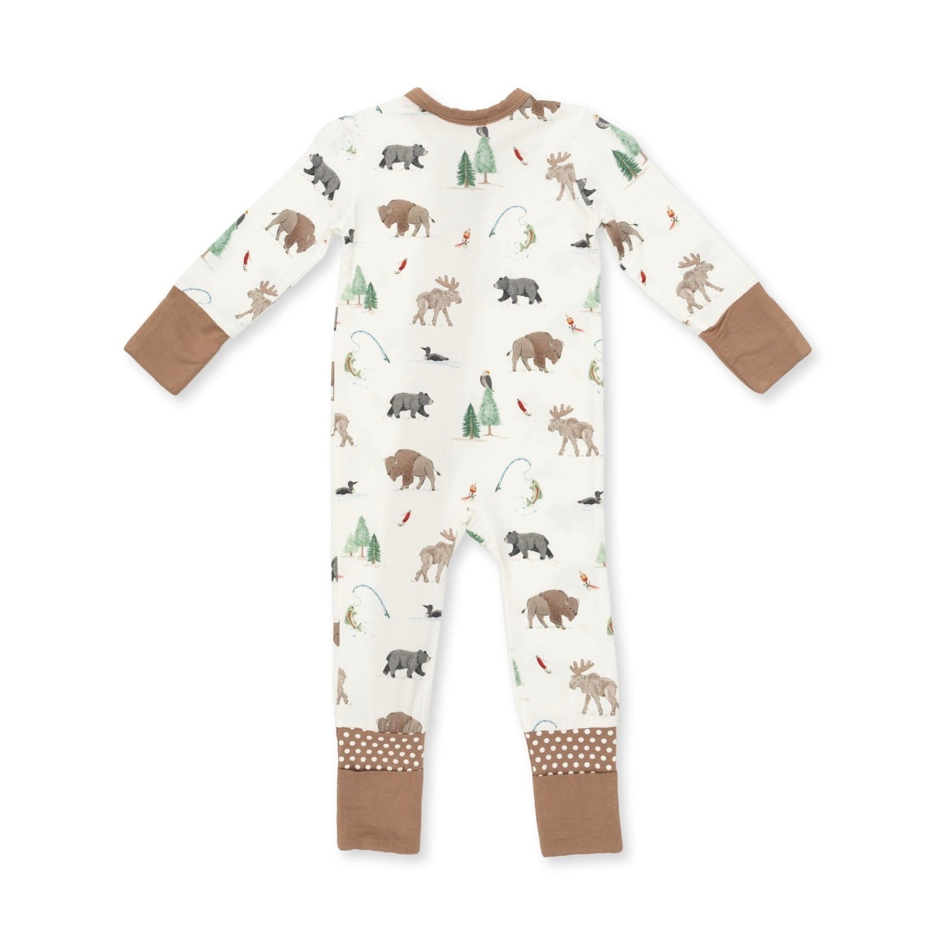 Angel Dear Northern Woodland Animals Playsuit