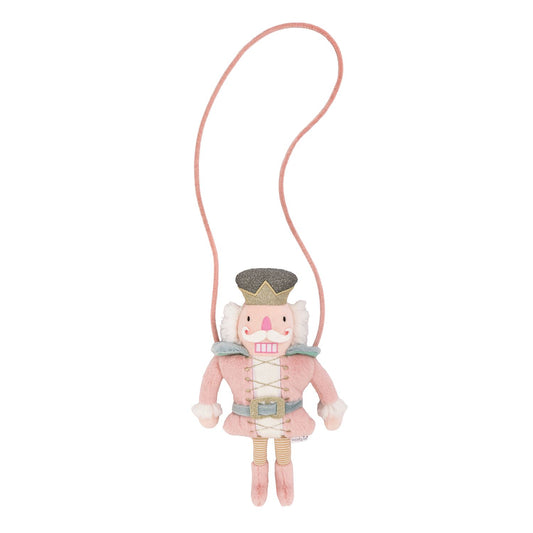Mud Pie Nutcracker Plush Purse