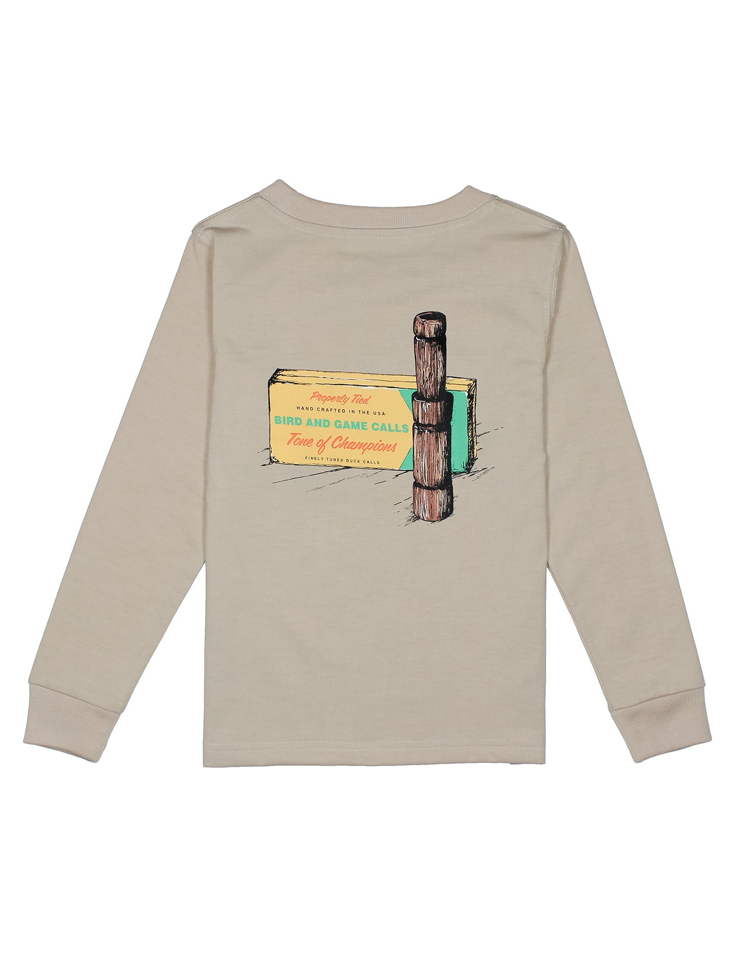 Properly Tied Game Call LS Tee