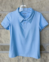 Meripex Light Blue Stripe Polo