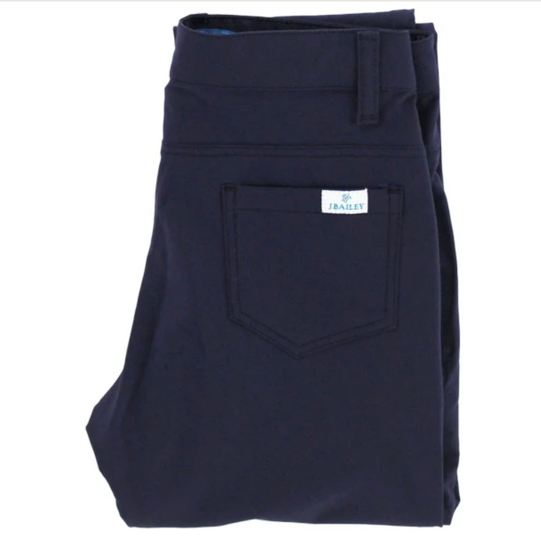 J. Bailey Navy Club Pant
