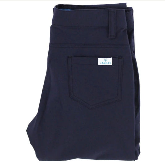 J. Bailey Navy Club Pant