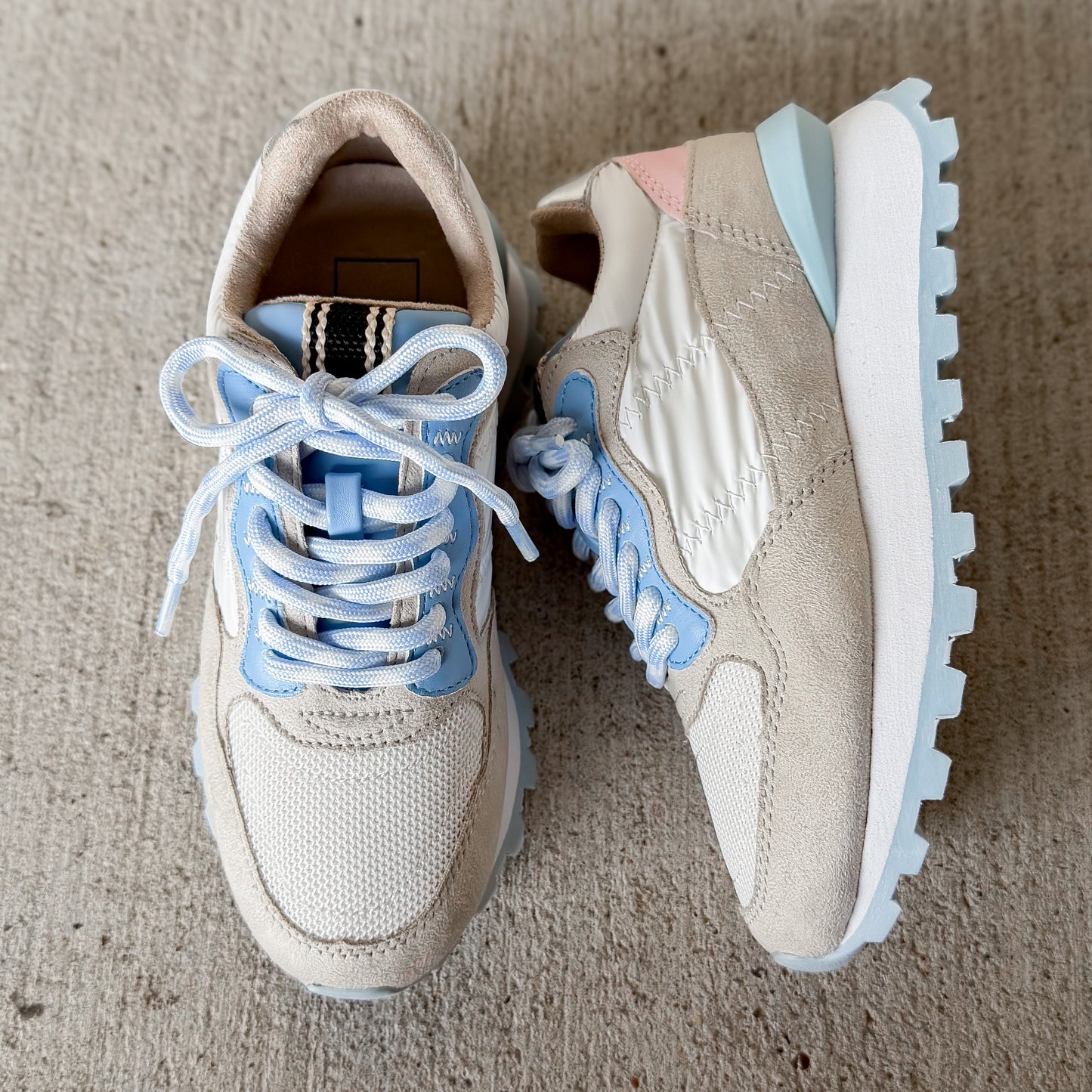 Shu Shop Phoebe Baby Blue Sneaker