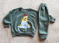 Pooh Christmas Sweat Set