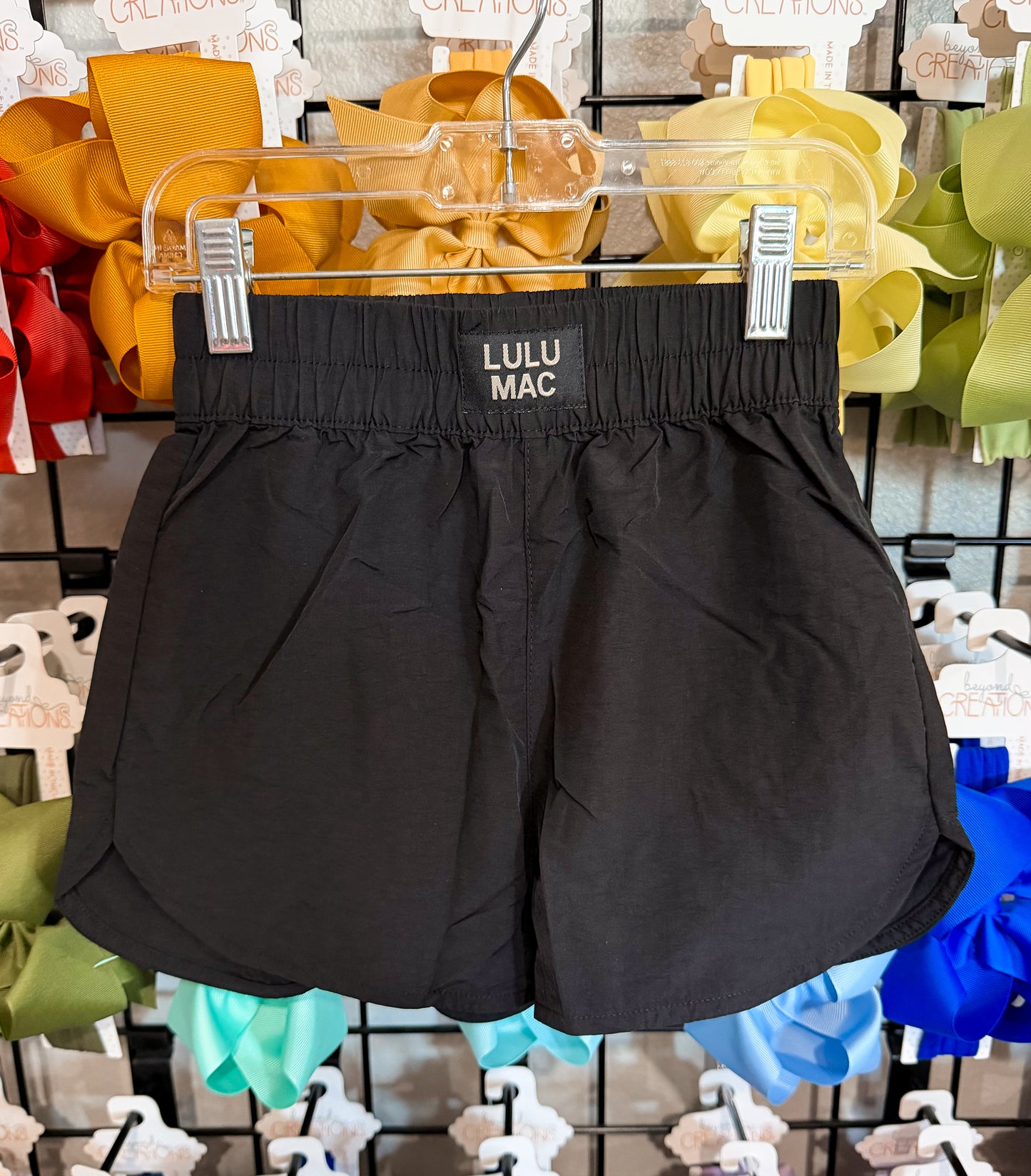 Lulu Mac Black Windbreaker Short