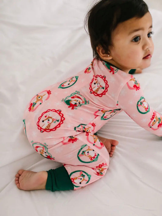 Ollie Jay Reindeer Playsuit