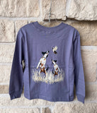 J Bailey Jumping Dogs LS Tee