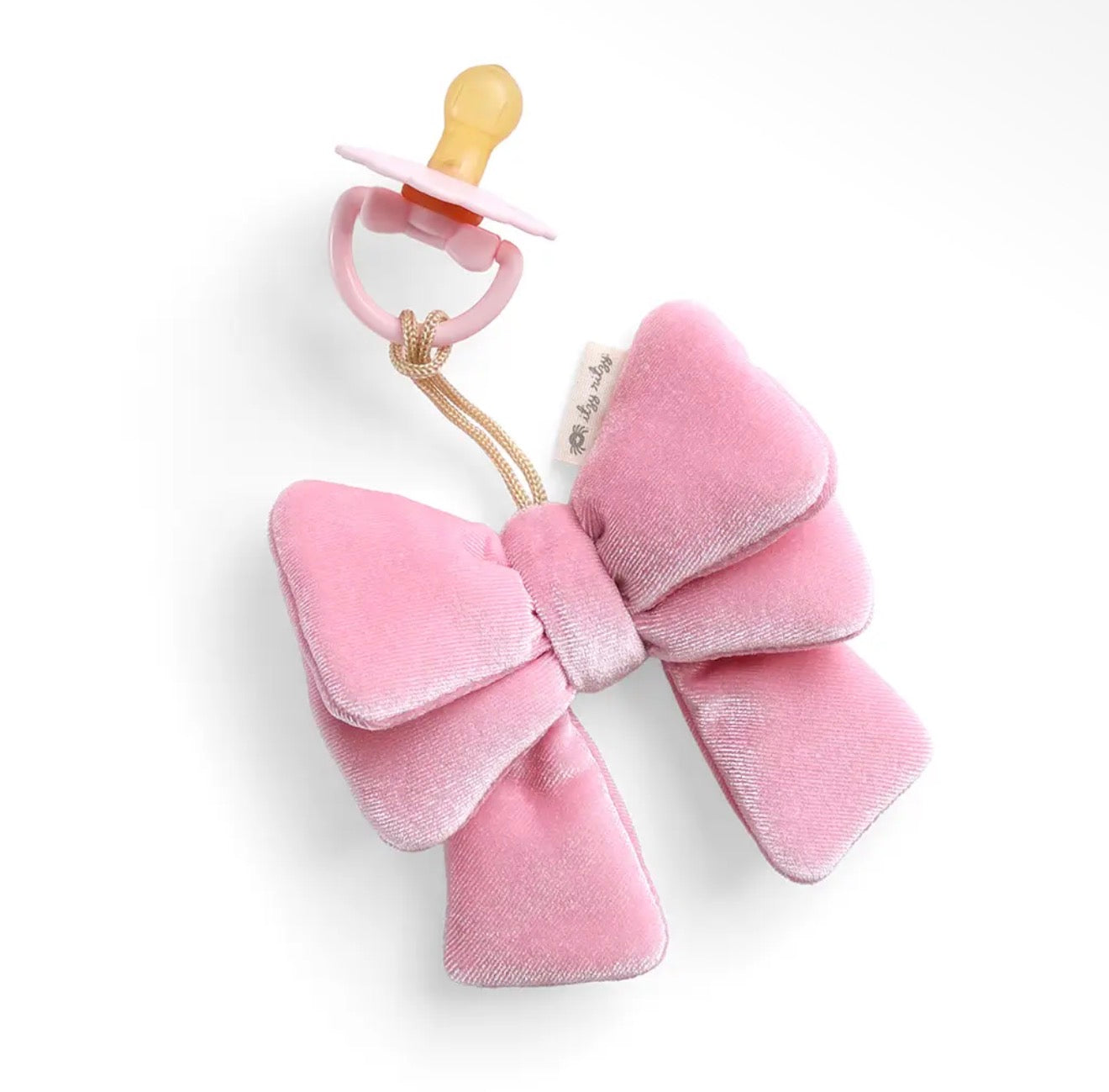 Itzy Ritzy Bow Bitzy Pal + Paci