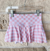 Honesty Pink Gingham Skirt